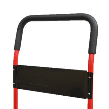 Folding Steel NON-SLIP Platform Trolley (High Handle) 300KG & Hand Trolley | RED