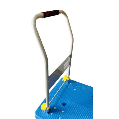 Folding Platform Trolley (High Handle) | 500KG | BLUE