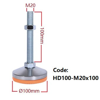 Levelling Feet | FIXED > Heavy Duty