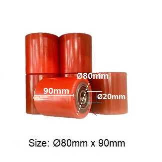 Pallet Jack Roller Wheels | 600KG & 800KG Capacity per castor