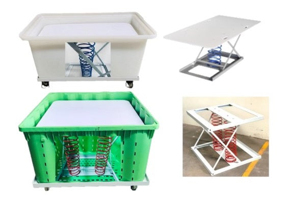 Spring Loaded Scissor Bases | Supo Castors Australia