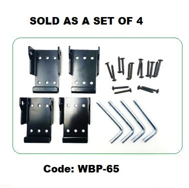 Workbench Castors & Quick Release Plates | 190KG Load Capacity for a set