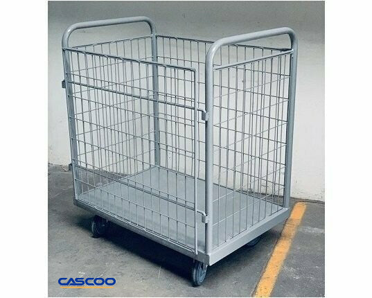 Industrial Mesh Trolley | 600KG | REMOVABLE SIDE