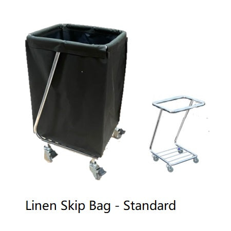 Single Linen Skip Stainless Steel