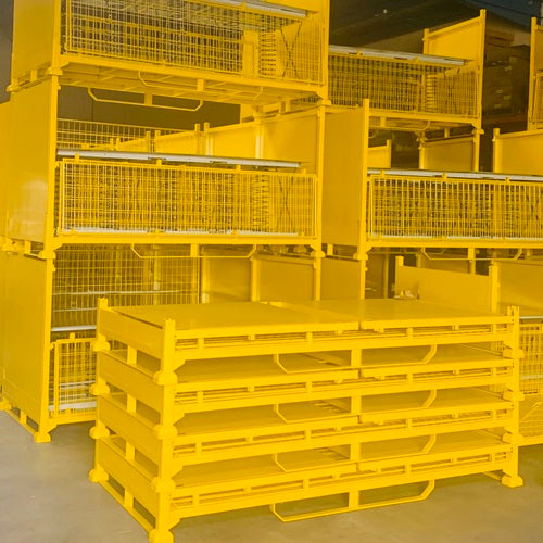 Fordable & Stackable Stillage Cage > Large| 1000KG