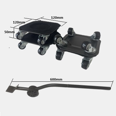 Moving Dollies > Set of 4 | Load capacity 400 - 500KG