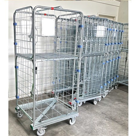 heavy duty industrial cage trolley