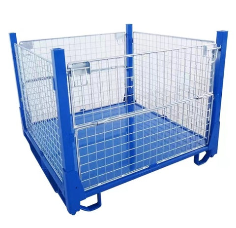Collapsible & Stackable Stillage Pallet Cage | 1000KG