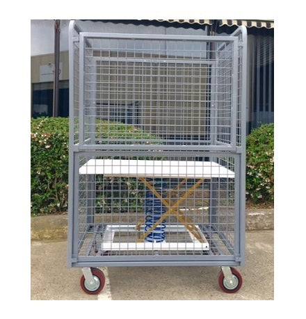 heavy duty industrial cage trolley