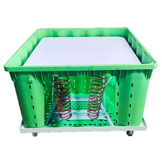 Double Springs Loaded Scissor Base | Supo Castors Australia