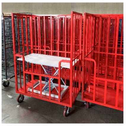 Single Spring Loaded Scissor Base | Supo Castors Australia