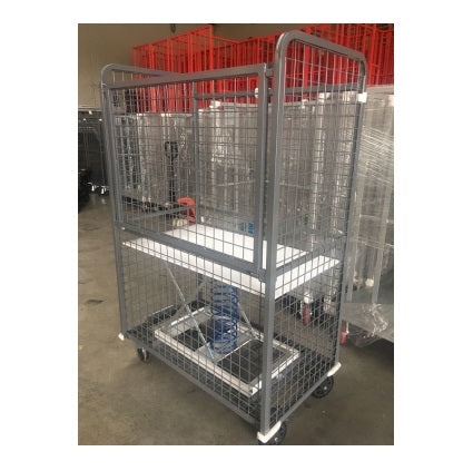 Single Spring Loaded Scissor Base | Supo Castors Australia