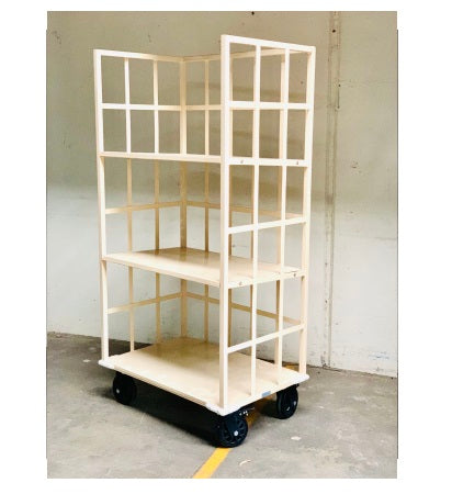 Heavy Duty Trolley with SHELVES - Large & Small