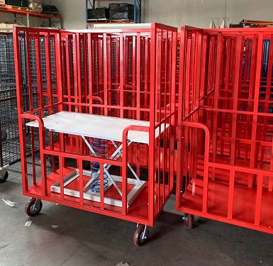 Rising (Single spring) Bases | Supo Castors Australia