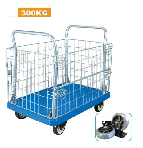 Wire Mesh Platform Trolley | 300 KG
