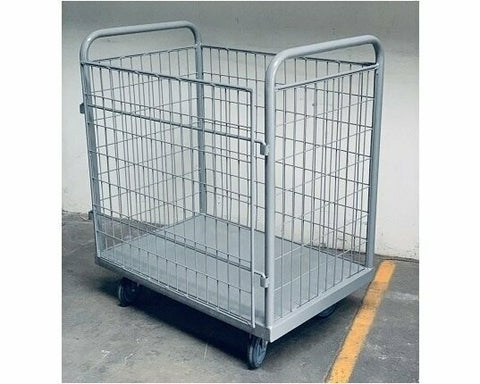 heavy duty industrial cage trolley